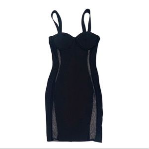 Fashion Nova Black Bodycon Dress (NWOT)